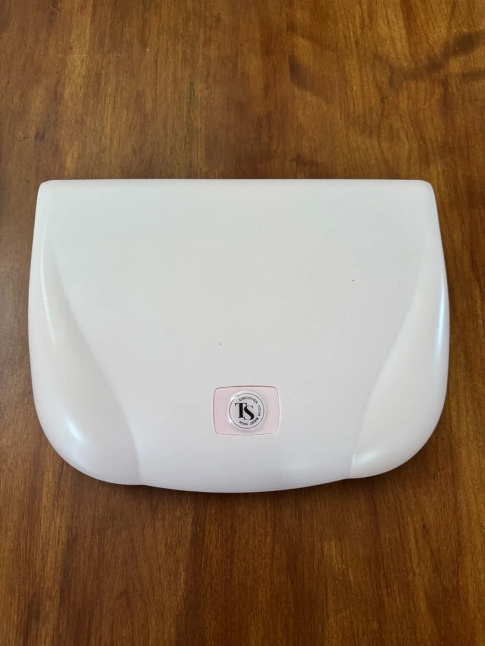 Trophy Skin Facial Microdermabrasion Device in White & Blush
